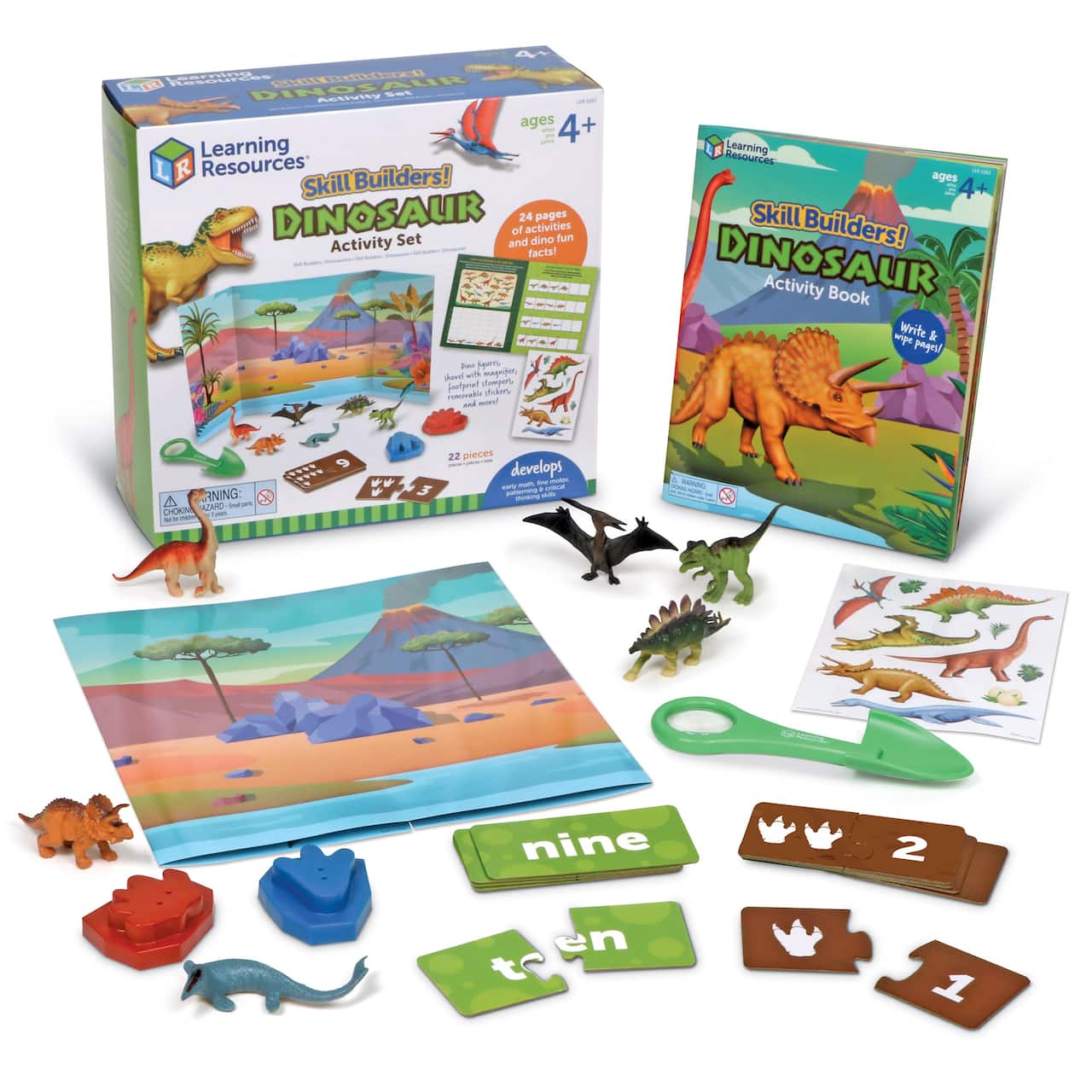 Learning Resources Skill Builders Dinosaurs Activity Set